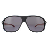 Hugo Boss Sunglasses BOSS 1200/S BLX/M9 Matte Black Red Grey Polarized