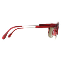 Serengeti Sunglasses Vinita SS529004 Silver Red Streaky Polarized Green 555nm