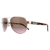 Ralph by Ralph Lauren Sunglasses 4004 915814 Rose Gold Violet Gradient Brown