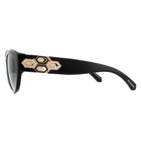 Bvlgari Sunglasses BV8221B 501/T3 Black Grey Gradient Polarized