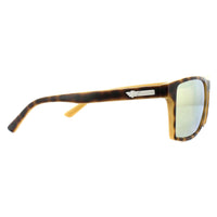 Police Sunglasses S1870M L50G Shiny Havana Ochre Grey