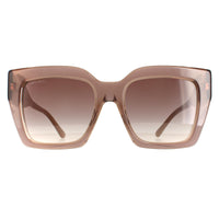 Jimmy Choo Sunglasses ELENI/G/S FWM HA Nude Brown Gradient