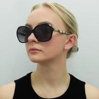 Ted Baker Sunglasses TB1645 Kim 001 Black Grey Gradient