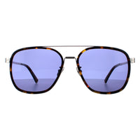 Police Sunglasses SPLC49 Lewis 21 04BL Dark Havana Blue