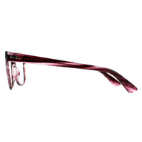 Ray-Ban Glasses Frames RX4323V 8040 Striped Bordeaux Havana Men Women