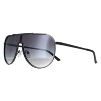 Guess Sunglasses GF0199 09B Matte Gunmetal Smoke Gradient