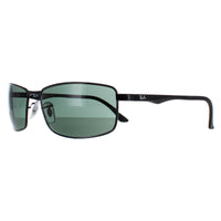 Ray-Ban Sunglasses 3498 002/71 Black Green
