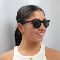 Ray-Ban Sunglasses Wayfarer II RB2185 901/58 Black G-15 Green Polarized