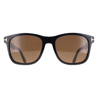 Tom Ford Sunglasses Eric FT0595 01J Shiny Black Brown