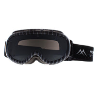 Montana Ski Goggles MG14 MG14 Silver Black Smoke Grey Cat3