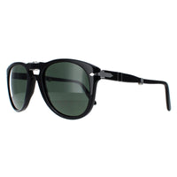 Persol Sunglasses PO0714 95/31 Black Green Folding 54mm