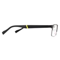 Hugo By Hugo Boss Glasses Frames HG 0136 RZZ Matte Black and Dark Ruthenium