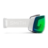 Smith Ski Goggles 4D Mag 0OZ XP White Vapor ChromaPop Everyday Green Mirror & CP Store Rose Flash
