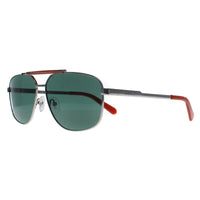 Guess Sunglasses GU00054 08N Shiny Gunmetal Green