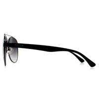 Kenneth Cole Reaction Sunglasses KC1394 08B Shiny Gunmetal Smoke Gradient