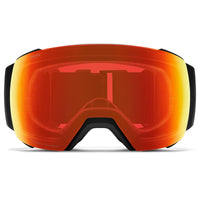 Smith Ski Goggles I/O Mag XL 0JX MP Black ChromaPop Everyday Red Mirror & CP Storm Yellow Flash