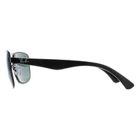 Ray-Ban Sunglasses 3533 002/71 Black & Transparent Green