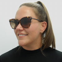 Tom Ford Sunglasses Ani FT0844 52F Dark Havana Brown Gradient