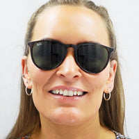 Ray-Ban Sunglasses Erika 4171 601/55 Black & Gunmetal Blue Mirror