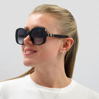 Gucci Sunglasses GG0762S 001 Black Grey Gradient