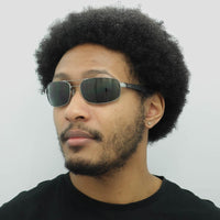 Rayban Sunglasses 3445 004 Gunmetal Green