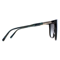 Lacoste Sunglasses L963S 001 Black Blue Grey Gradient