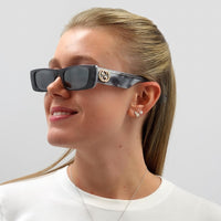 Gucci Sunglasses GG0516S 002 Grey Silver