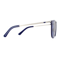 Police Sunglasses SPL568 Edge 6 0SNF Matte Gunmetal Blue Blue