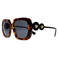 Versace Sunglasses VE4434 511987 Light Havana Dark Grey