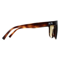 Armani Exchange Sunglasses AX4105SF 82135A Shiny Havana Gold Mirror