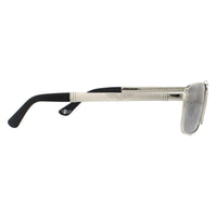 Police Sunglasses SPLA54 Origins 28 589X Shiny Palladium Silver Mirror