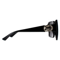 Gucci Sunglasses GG1692S 001 Black with Gold Grey