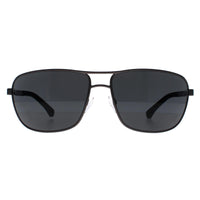 Emporio Armani Sunglasses 2033 3130/87 Ruthenium Rubber Grey