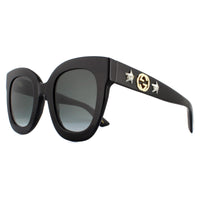 Gucci Sunglasses GG0208S 001 Black Grey Gradient