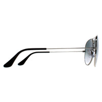 Ray-Ban Sunglasses Aviator 3025 Silver Gradient Light Blue 003/3F 62mm