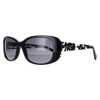 Coach Sunglasses HC8168 534811 Black Crystal Mosaic Light Grey