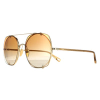 Chloe Sunglasses CH0042S 003 Gold Orange Gradient