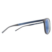 Porsche Design Sunglasses P8672 B Matte Grey Blue Mirror
