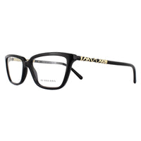 Burberry Glasses Frames 2246 3001 Black 53mm Mens Womens