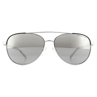Michael Kors Sunglasses San Juan MK1047 11536G Silver Silver Mirror