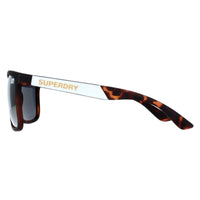 Superdry Sunglasses Runnerx 102P Tortoise Grey Mirror Polarized
