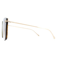 Tom Ford Sunglasses Charlotte 0657 52G Havana Gold Brown Gradient