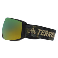 Adidas Ski Goggles SP0053 02G Matte Black Gold Mirror