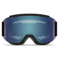 Smith Ski Goggles Squad 2QJ 4L Black ChromaPop Pro Photochromic Blue Mirror