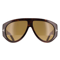 Tom Ford Sunglasses Bronson FT1044 52N Dark Havana Green