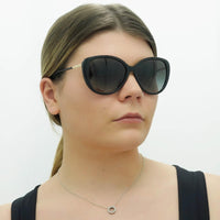 Ralph by Ralph Lauren Sunglasses RA5288U 50018G Shiny Black Grey Gradient