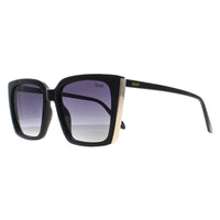 Quay Sunglasses Front Cover BLK Black Smoke Polarized