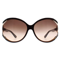 Salvatore Ferragamo Sunglasses SF600S 220 Dark Brown Brown Grey Gradient