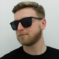Hugo by Hugo Boss Sunglasses HG 1086/S 003 IR Matte Black Grey Blue