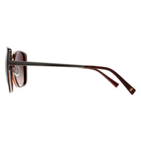 INVU Sunglasses B1907 G Demi Gold Tortoise Brown Brown Polarized